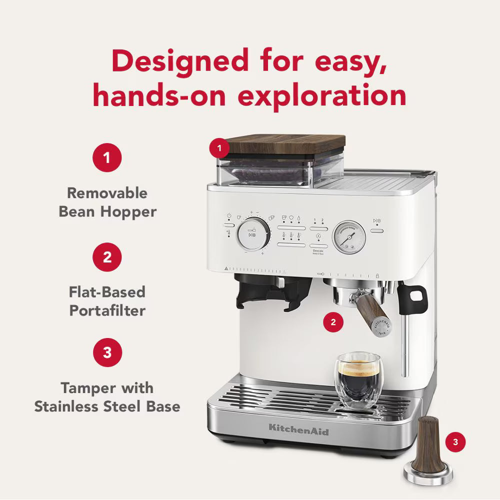 Kitchenaid - Walnut Wood Espresso Accessory Kit