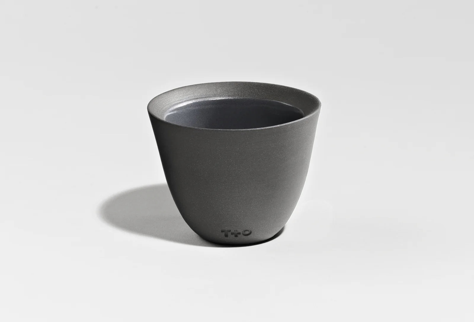 T+O Porcelain Coffee Cup - Handmade In Montreal