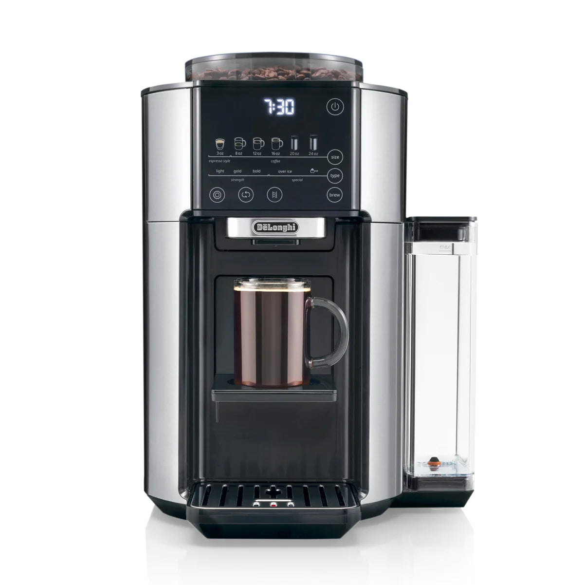 Nettoyage et entretien de la machine à café en grains Delonghi Specialista  Prestigio par Coffee-Webstore