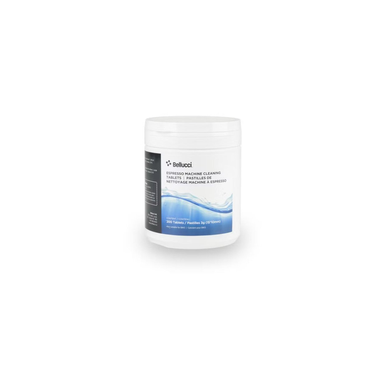 Bellucci - Coffee machine cleaning tablets 3g (200) - Café Liégeois Canada Inc.