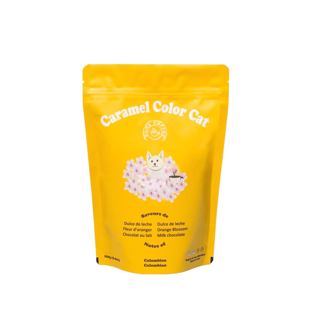 Dums Coffee Caramel Color Cat - Café Liégeois Canada Inc.