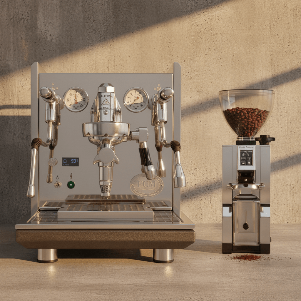 ECM Synchronika II and Eureka Libra 65Ap (Bundle) - Café Liégeois