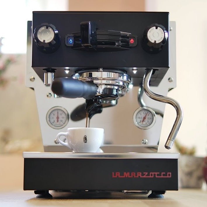 La Marzocco Linea Micra (Black) Café Liégeois - Main Image