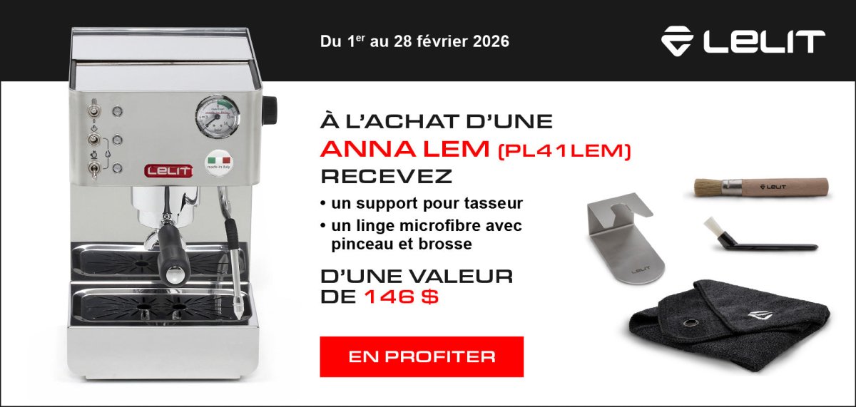 Lelit - Anna 1 (LEPL41LEM) - Café Liégeois Canada Inc.