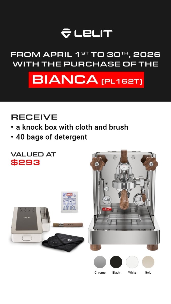 Lelit - Bianca (PL162T) - Café Liégeois Canada Inc.