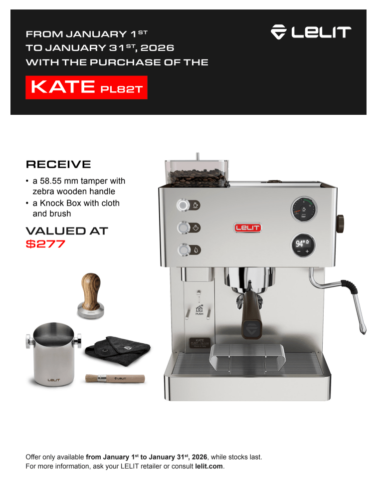 Lelit - Kate (LEPL82T) - Café Liégeois Canada Inc.