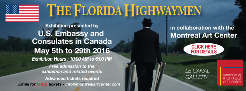 The Highwaymen exhibition with the USA Consulate and Café Liégeois