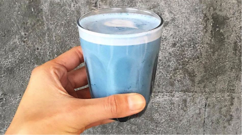 Make Way for the Smurf Latte, the Bluest Coffee on the Market