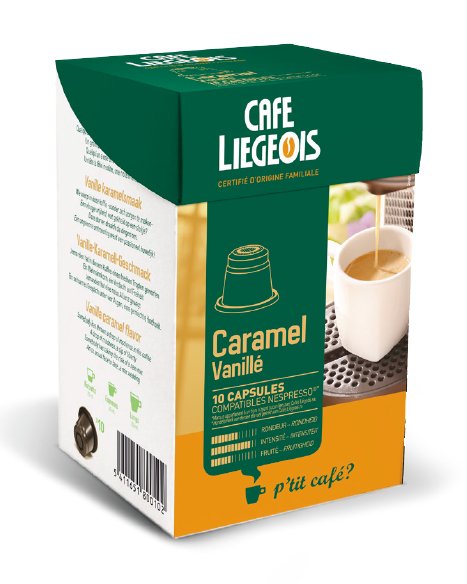 Brand new 2016: the sweet flavors of vanilla and caramel - Café Liégeois