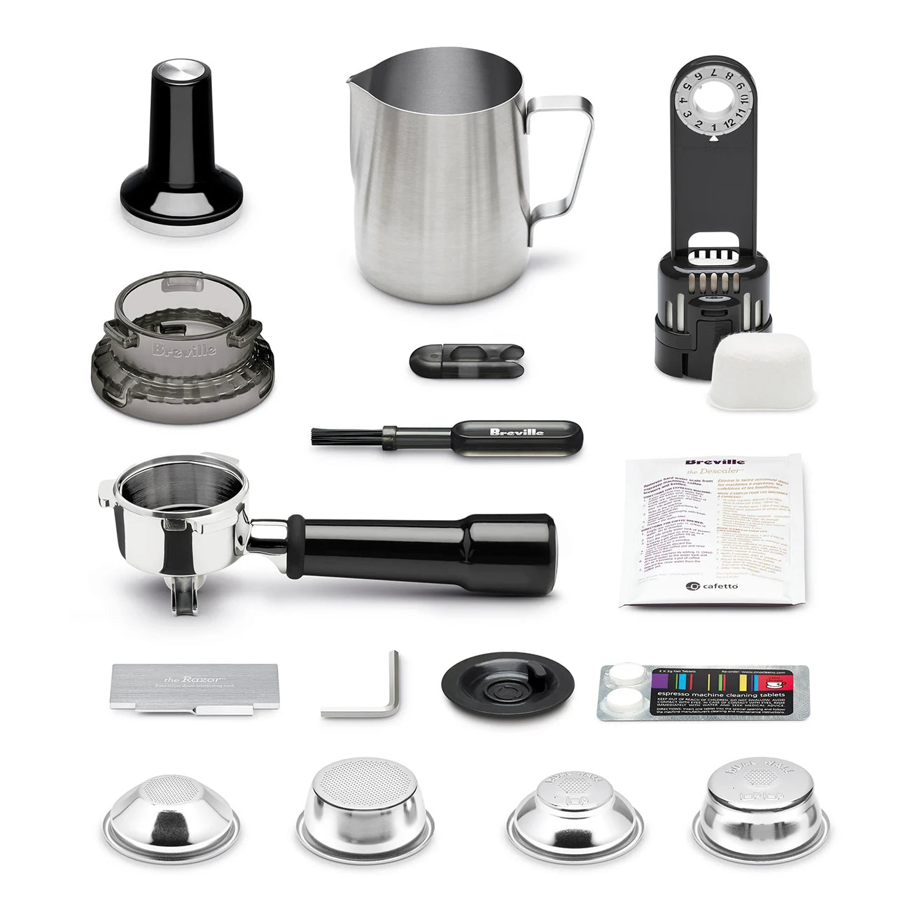 Breville the Bambino™ Manual Coffee Machine Brushed Stainless Steel BE -  Espresso Canada