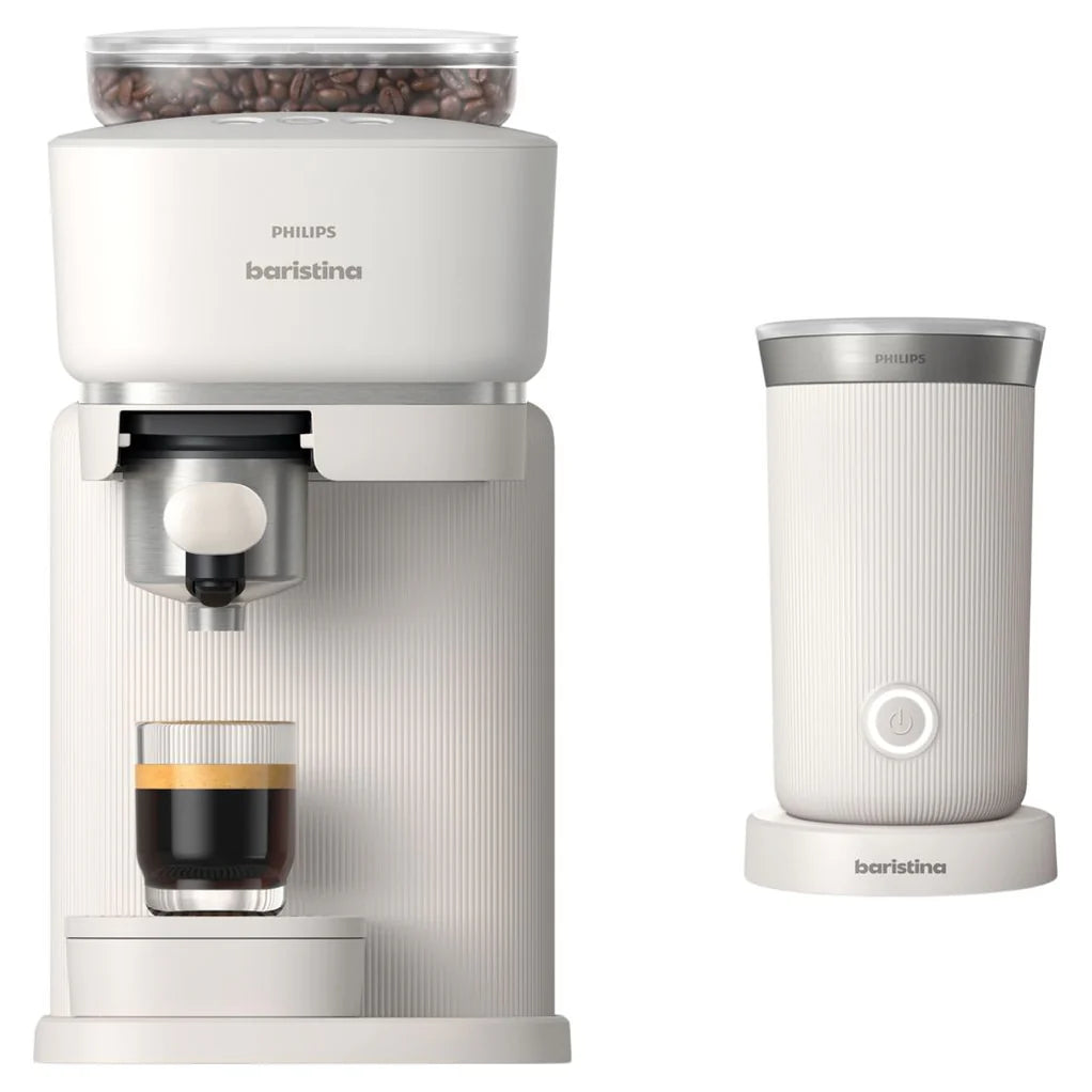 Philips Baristina Semi-Automatic Espresso Machine - Combo With Frother