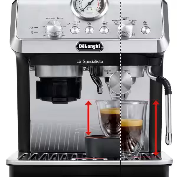 Nettoyage et entretien de la machine à café en grains Delonghi Specialista  Prestigio par Coffee-Webstore