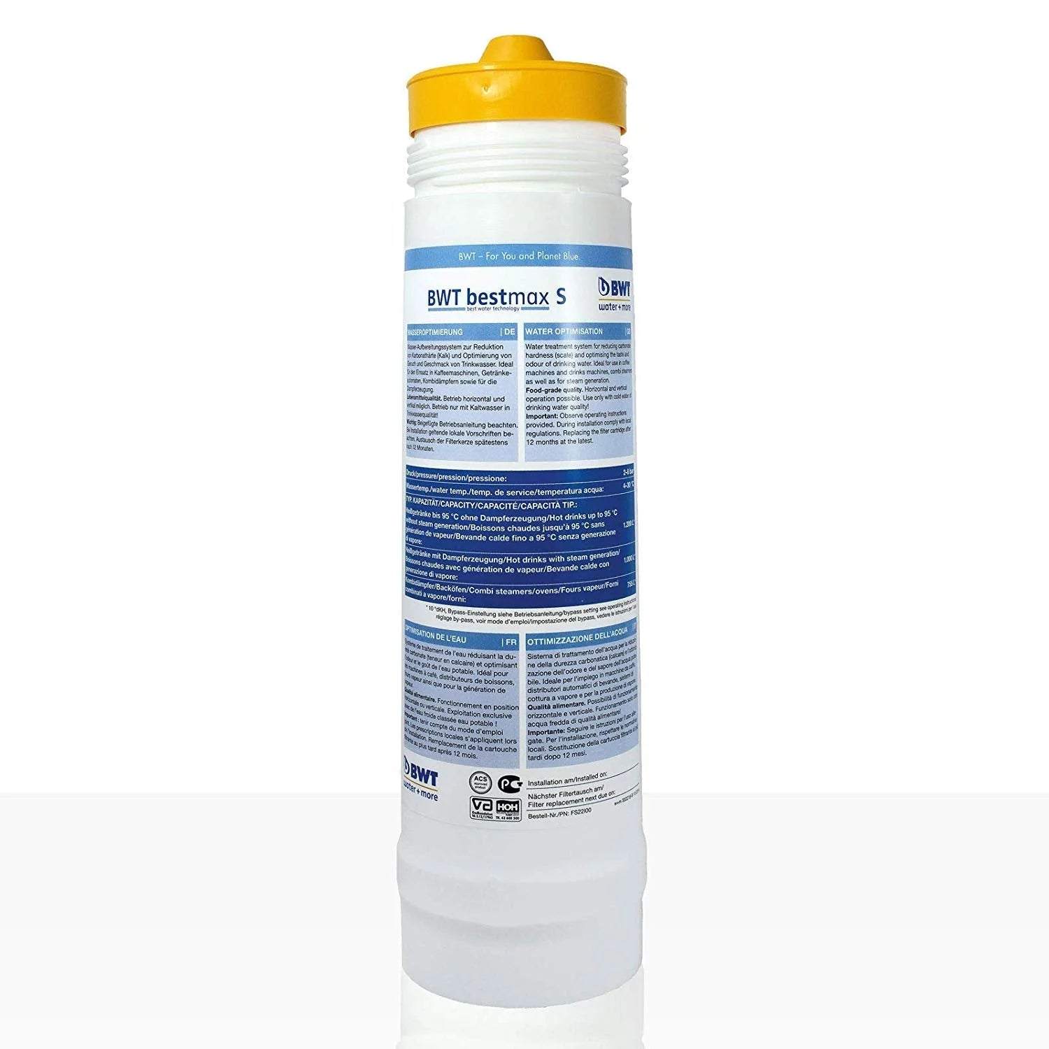 BWT - Bestmax adoucisseur d'eau/filtre