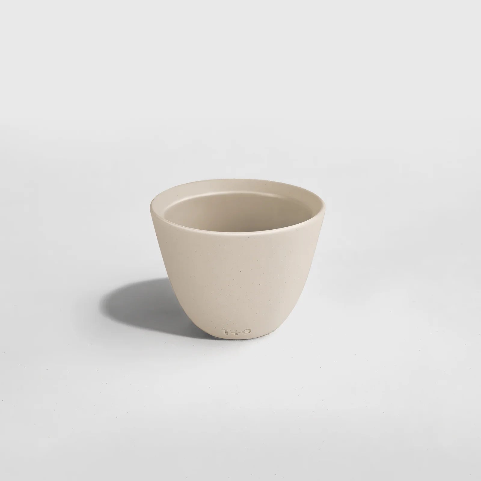 T+O Porcelain Coffee Cup - Handmade In Montreal