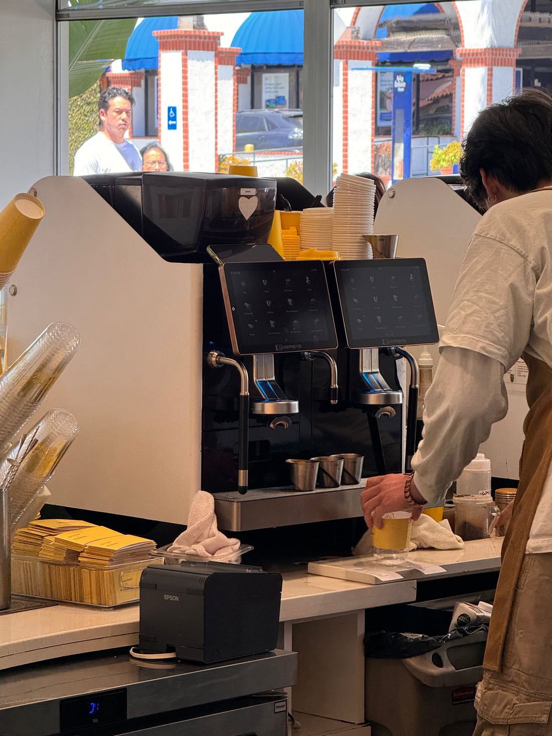 Event coffee setup