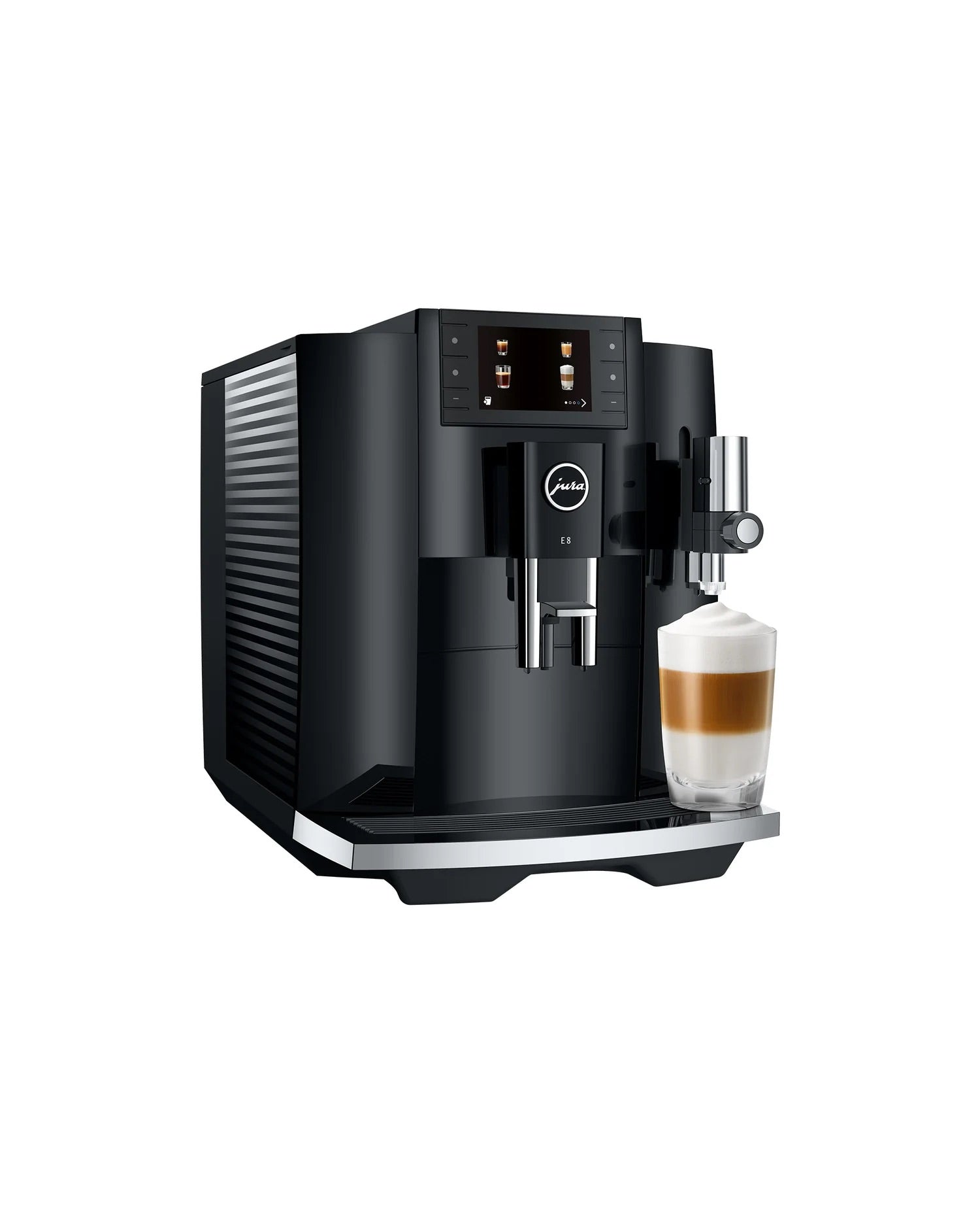 Jura E8 Chrome Automatic Coffee Espresso Machine