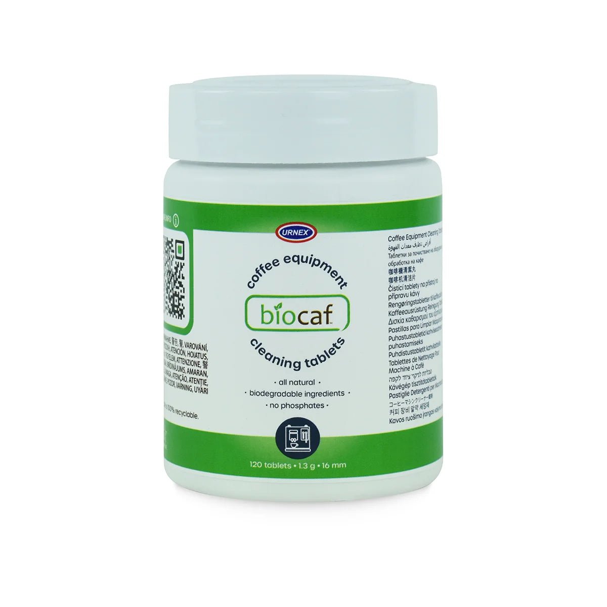 Biocaf Coffee Equipment Cleaning Tablets – 120 Tablets - Café Liégeois Canada Inc.