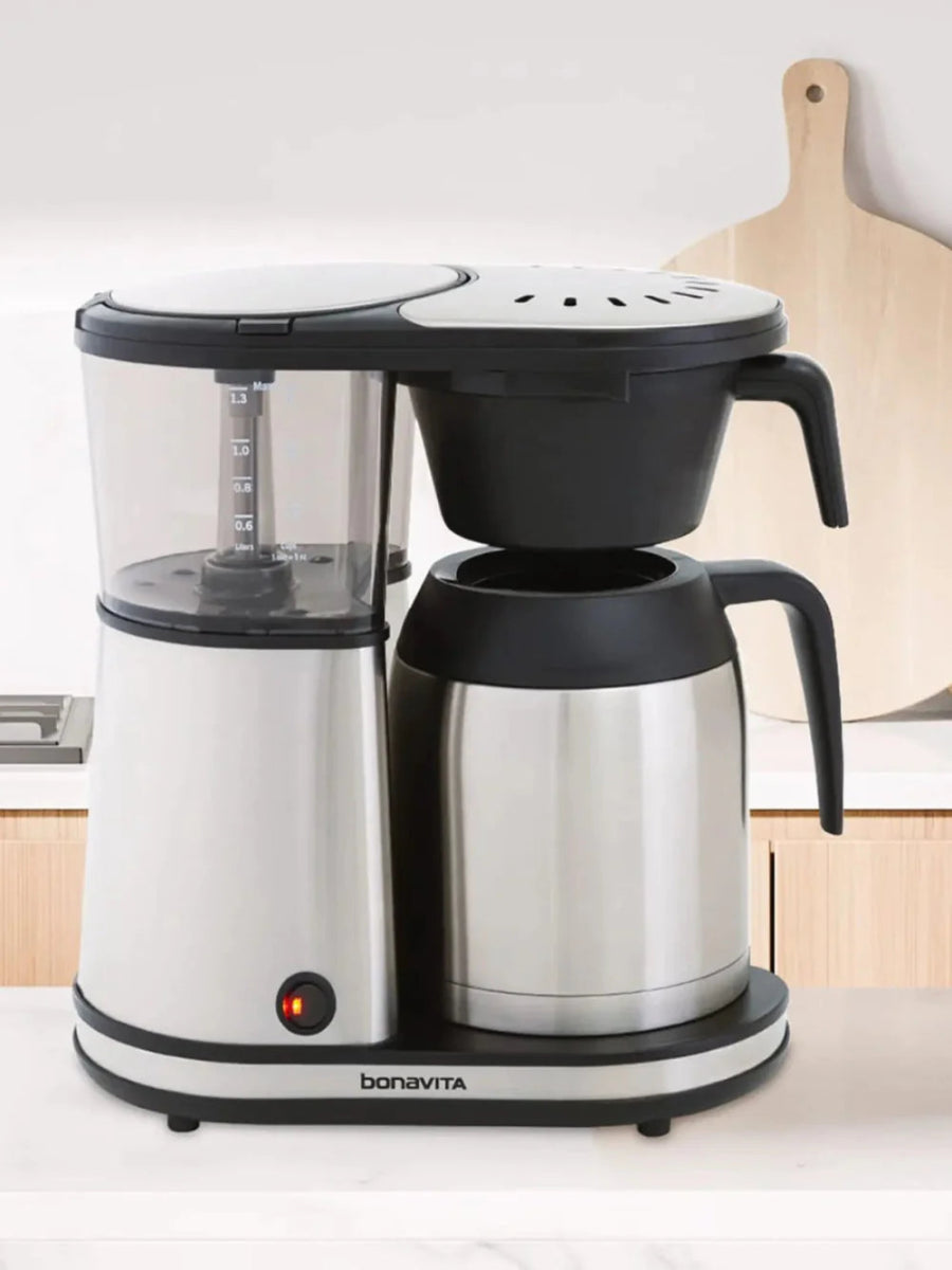 BONAVITA - Connoisseur One - Touch Thermal Carafe Coffee Brewer (8 - Cup) (120V) - Café Liégeois