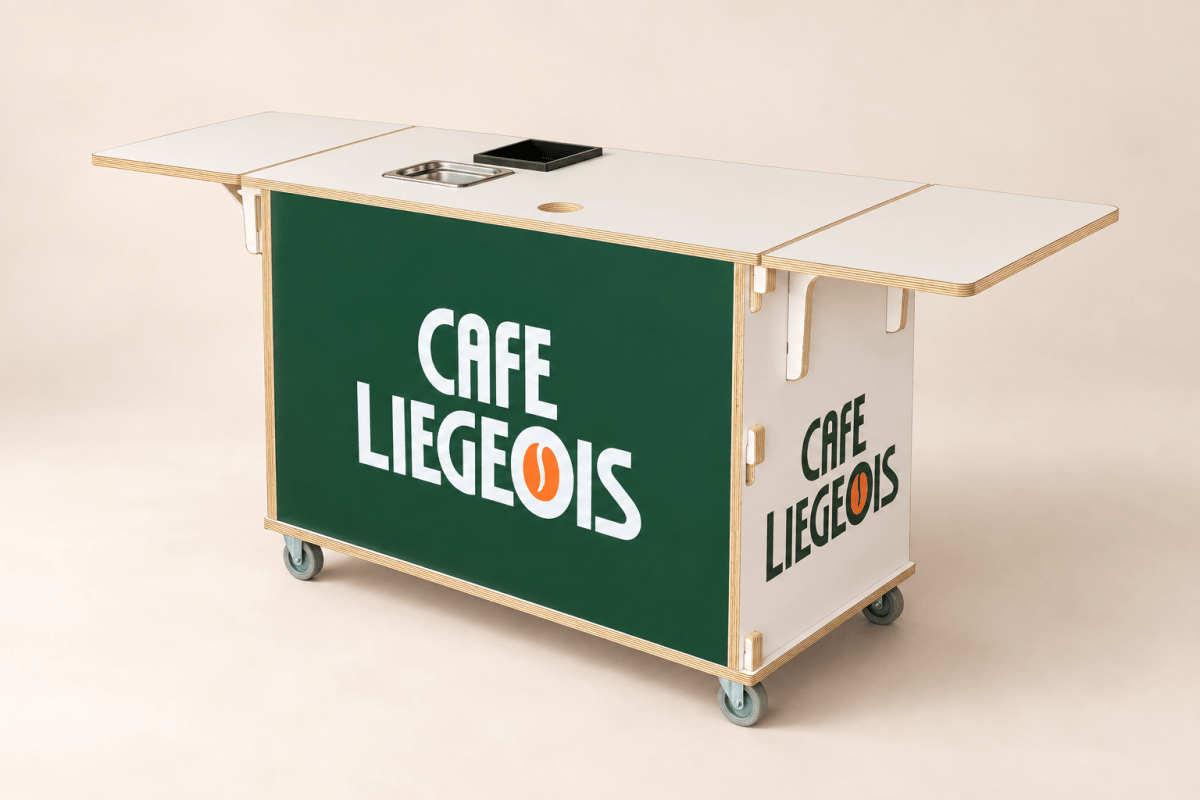 Coffee Cart – Mobile Coffee Station - Café Liégeois Canada Inc.