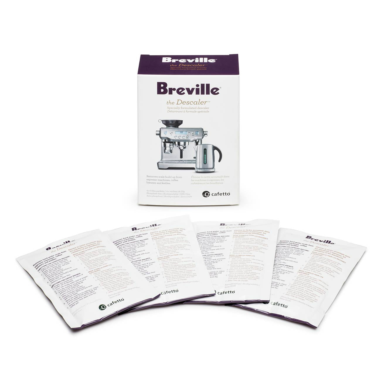 Breville - Détartrant paquet de 4