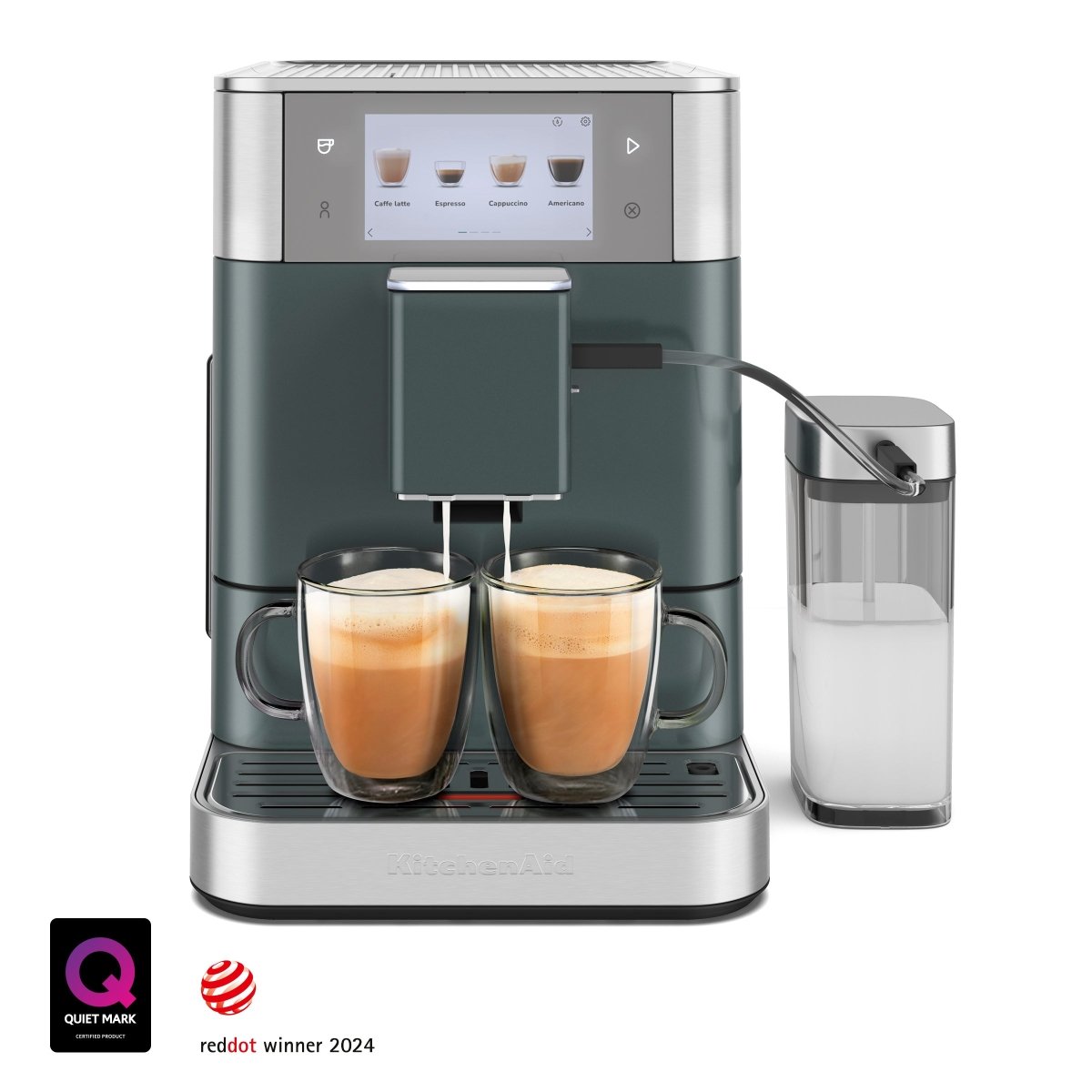 KitchenAid - Fully Automatic Espresso Machine w/ Milk Container