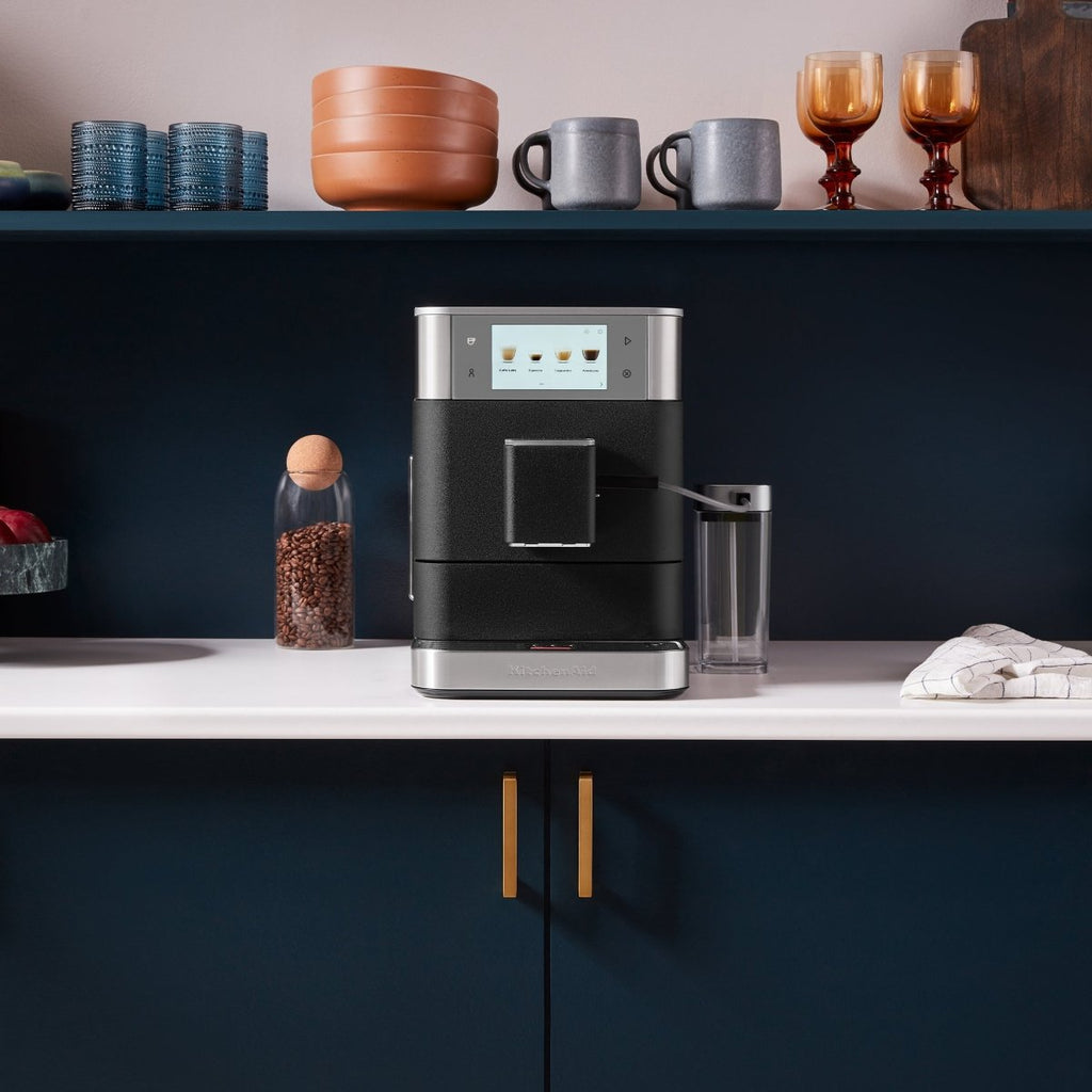 Kitchenaid Large Machine KitchenAid - Fully Automatic Espresso Machine w/ Milk Container - KF8 ...