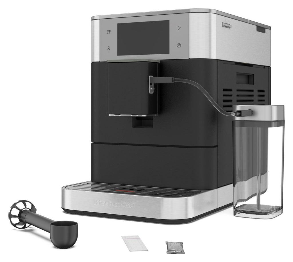 Kitchenaid Large Machine KitchenAid - Fully Automatic Espresso Machine w/ Milk Container - KF8 ...