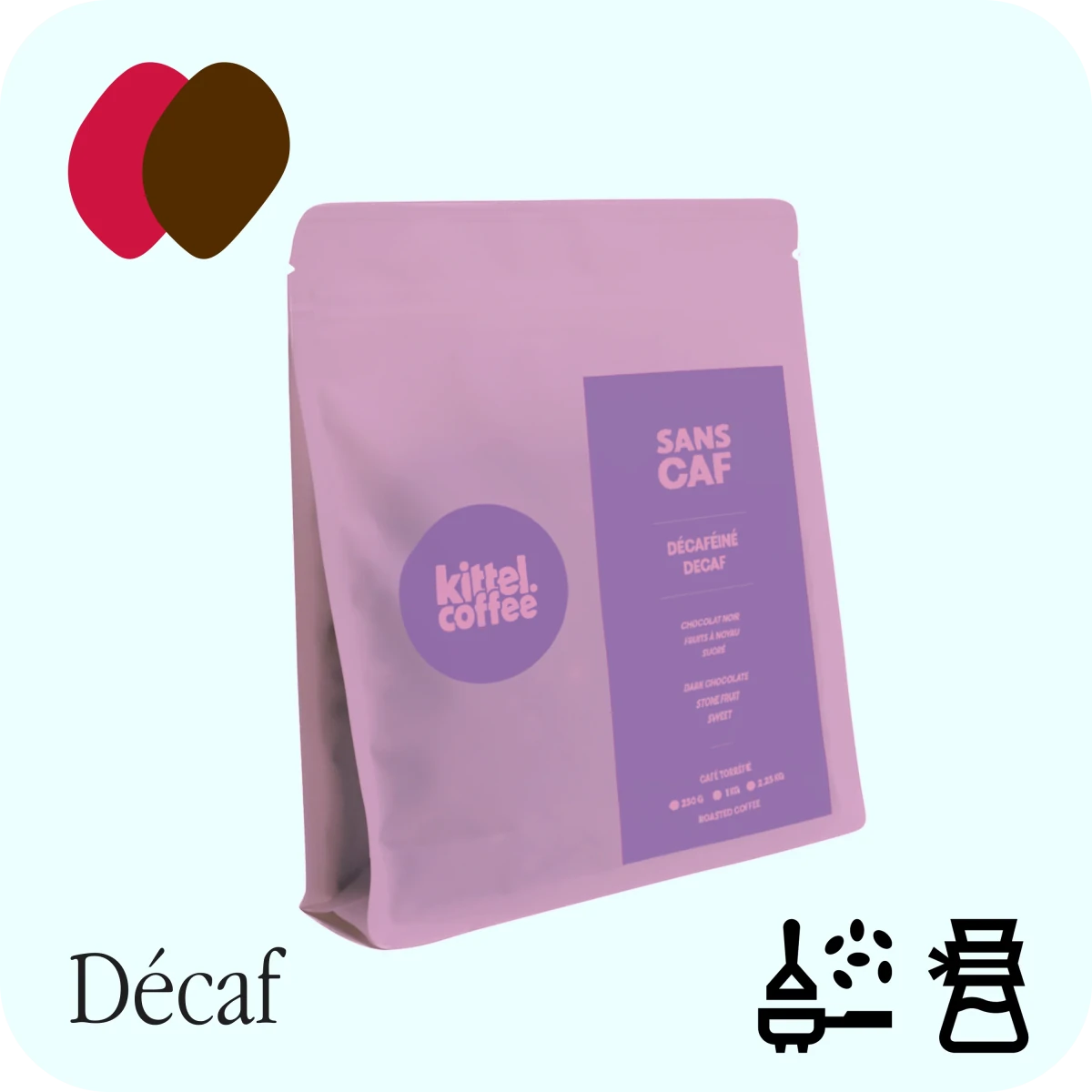 Kittel - Sans Caf (Decaf) - Café Liégeois Canada Inc.