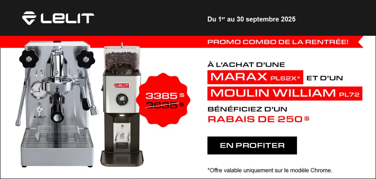 Lelit - Mara X (LEPL62X) - Café Liégeois Canada Inc.