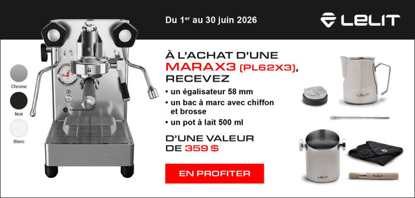 Lelit MaraX3 Espresso Machine - Premium Quality Performance