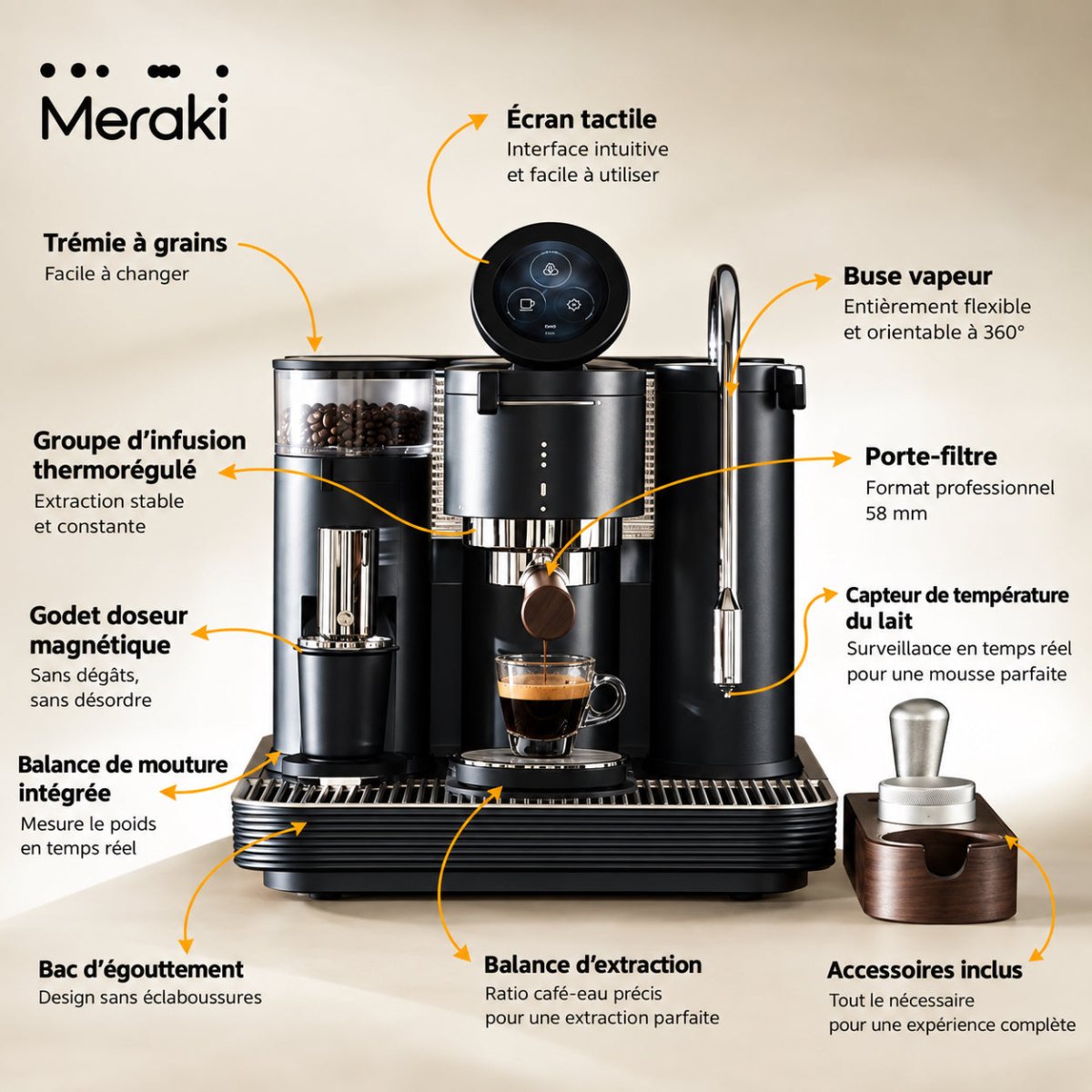 MAHARAJA COFFEE 2箱セット Meraki - Espresso Machine - Café Liégeois Canada Inc.