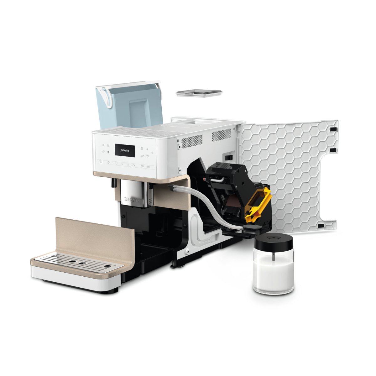 Miele - CM 6360 - White Lotus (OPEN BOX) - Café Liégeois Canada Inc.