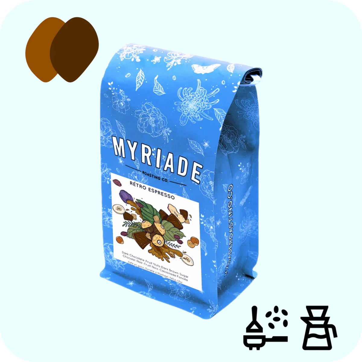 Myriade - Espresso Retro - Café Liégeois Canada Inc.