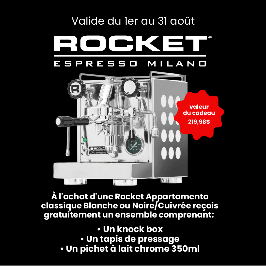 Rocket - Appartamento Black - Copper - Café Liégeois Canada Inc.