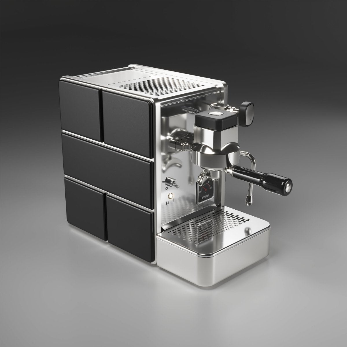 Stone - Espresso Machine - Mine Black - Café Liégeois