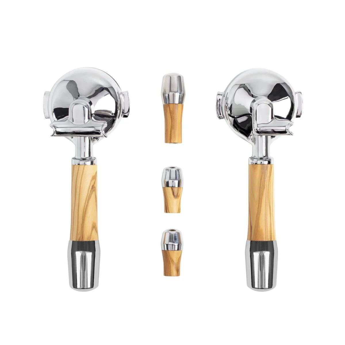 Wiedemann Wooden Accessory Kit - Elegant Olive - for ECM Espresso Machines With Steam Valve Handle V2 - Café Liégeois Canada Inc.