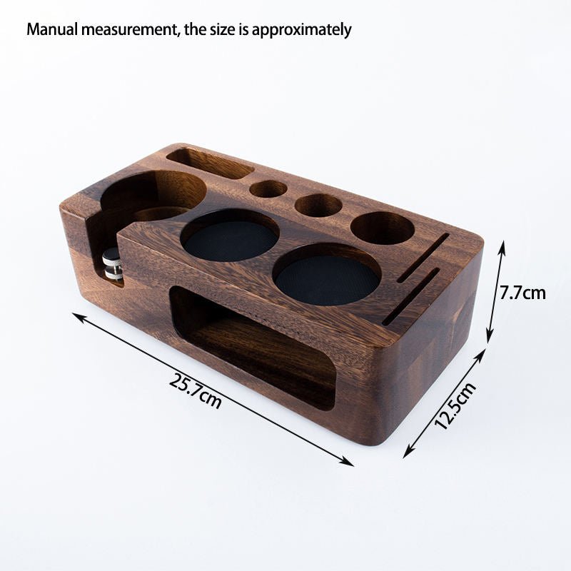 Wood Tamping stand - Café Liégeois Canada Inc.