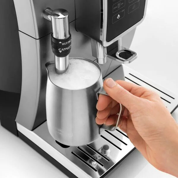 Delonghi - Dinamica Iced Coffee + Adjustable Manual Milk Frother