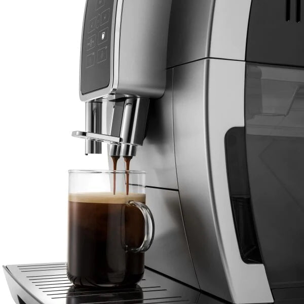 Delonghi - Dinamica Iced Coffee + Adjustable Manual Milk Frother (ECAM35025SB)